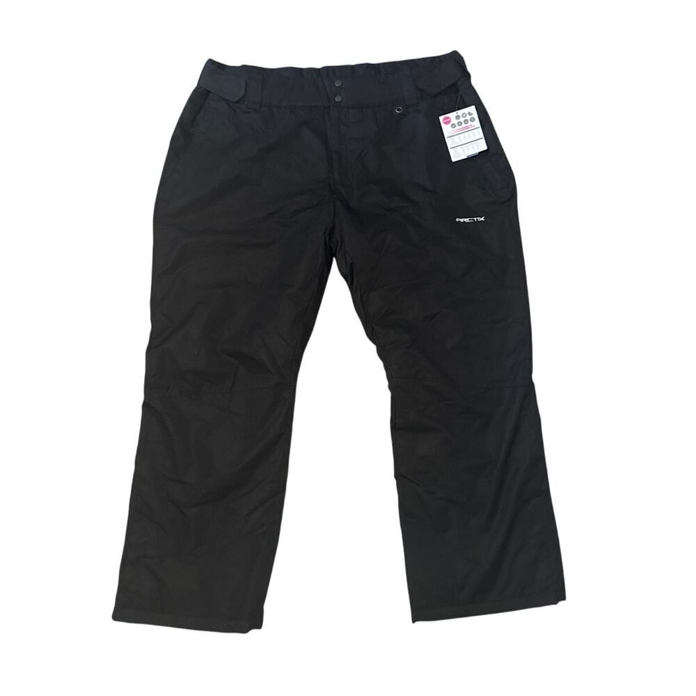 NWT Arctix Insulated Snow Pants Black Regular Fit Snow Ski Size Women's 4X